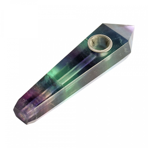Fluorite Crystal Pipe