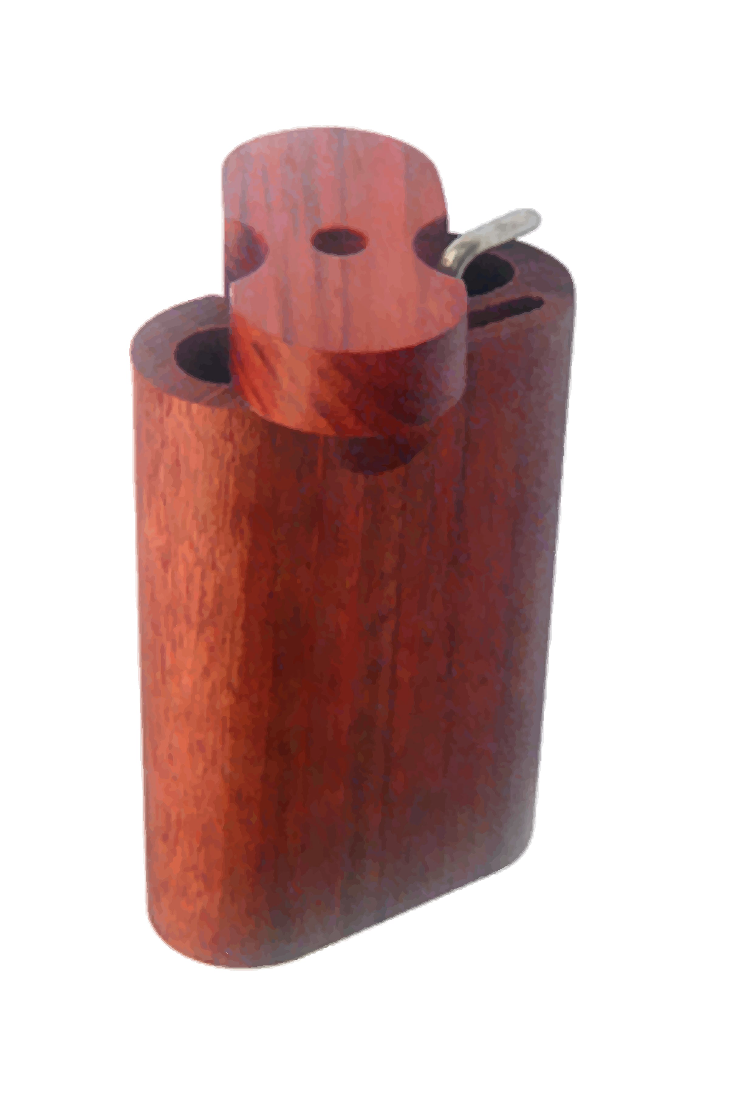 Wooden Dugout RED LG +Poker (No Grip)